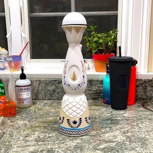 Clause Azul empty tequila bottle